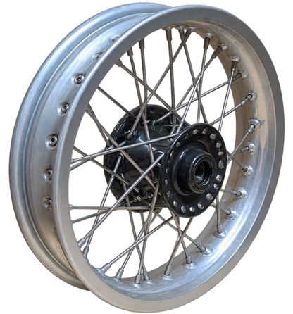 TRIUMPH - Bonneville/thruxton - 19" x 2.50 36h - Front wheel Black Hub