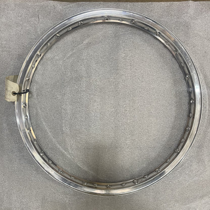 21 x 1.60 (40) Borrani Valanced Rim - Triumph Tiger / BSA Bantam Front