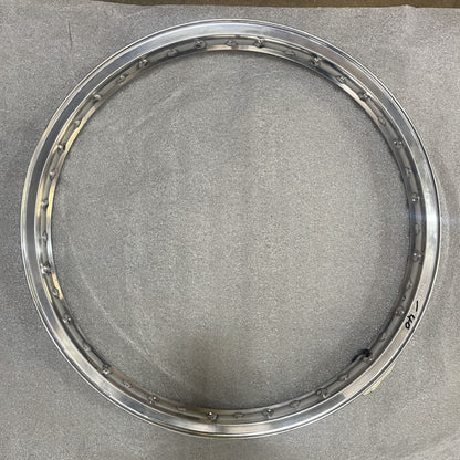 21 x 1.60 (40) Borrani Valanced Rim - Triumph Tiger / BSA Bantam Front