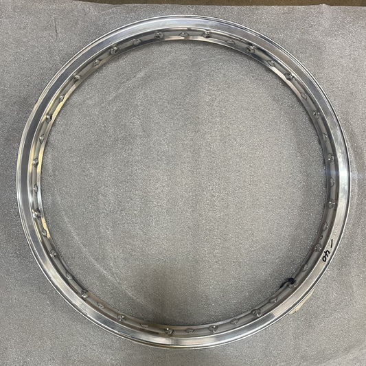21 x 1.60 (40) Borrani Valanced Rim - Triumph Tiger / BSA Bantam Front