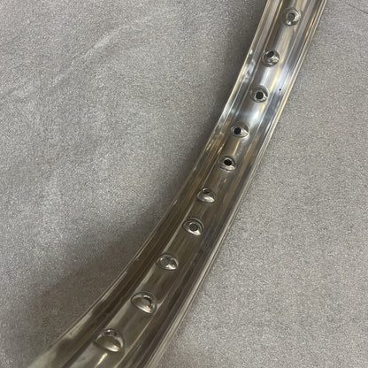 21 x 1.60 (40) Borrani Valanced Rim - Triumph Tiger / BSA Bantam Front