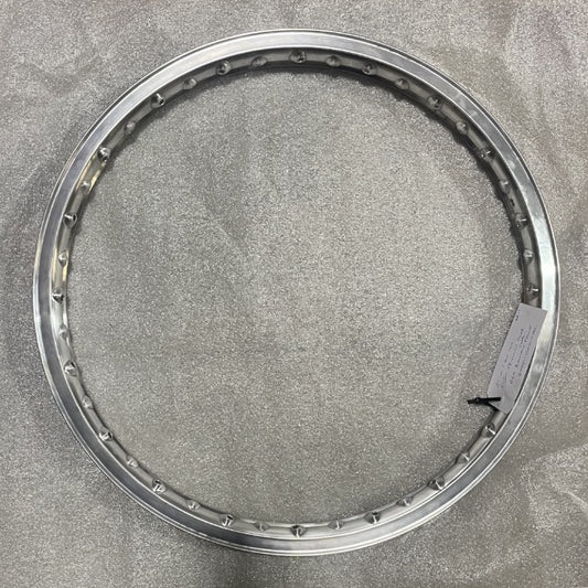 21 x 1.60 (40) Borrani Valanced Rim - Triumph Tiger Cub Front