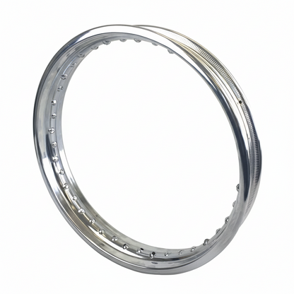 Triumph 7” cast – Front – Standard Chrome – 17”x1.85 - 40h