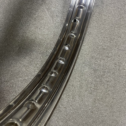 20 x 1.60 (40) Morad Valanced Rim -Triumph TR5 Conical 6" Front / BSA Conical Front