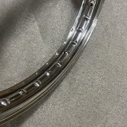 20 x 1.60 (40) Morad Valanced Rim -Triumph TR5 Conical 6" Front / BSA Conical Front