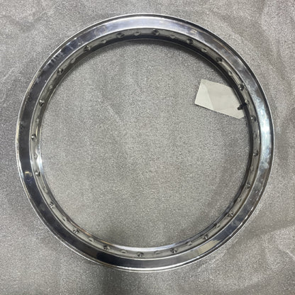19 x 2.15 (40) Morad Valanced Rim - Triumph / BSA A65 T120 Twin Leading Shoe Front