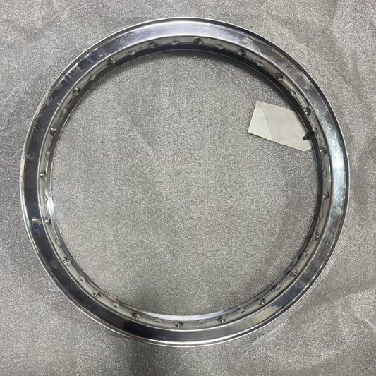 19 x 2.15 (40) Morad Valanced Rim - Triumph / BSA A65 T120 Twin Leading Shoe Front