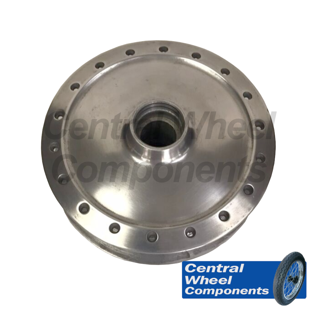Yamaha DT 175 21" x 1.60 Front Rim & Spoke Set – Stainless - Drum Hub (74-76) - Central Wheel Components