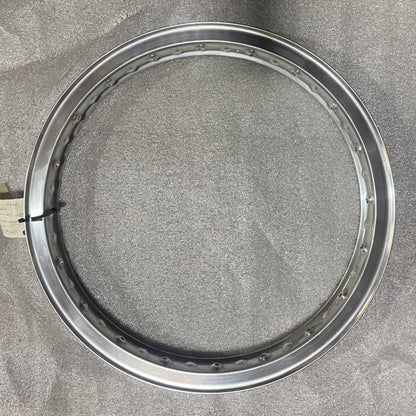 19 x 2.15 (40) Excel Valanced Rim - BSA Goldstar A10 A7 Starfire B31 B33 Rear (Silver Anodised))