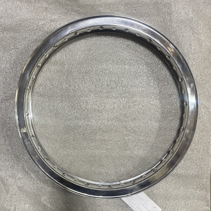 19 x 2.15 (40) Morad Valanced Rim - BSA T120 T100 A65 A10 8" Twin Leading Shoe