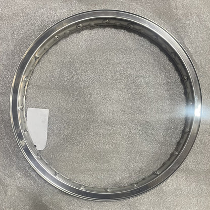 19 x 1.85 (40) Borrani Valanced Rim - Honda CB550 CB750 Disc Hub Front
