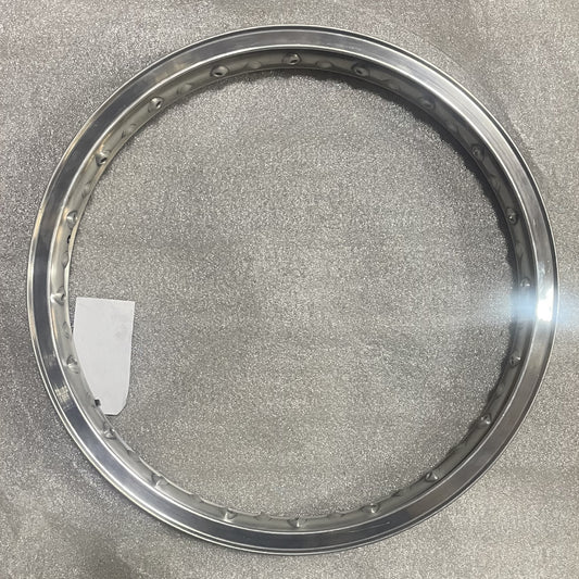 19 x 1.85 (40) Borrani Valanced Rim - Honda CB550 CB750 Disc Hub Front