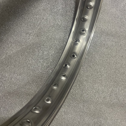 19 x 1.85 (40) Borrani Valanced Rim - Honda CB550 CB750 Disc Hub Front