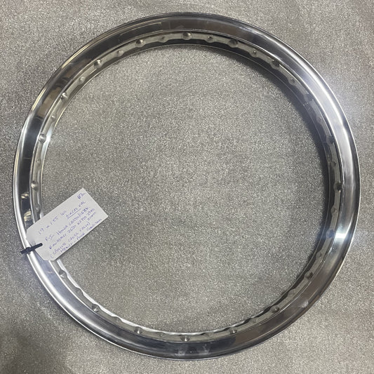 19 x 1.85 (40) Excel Valanced Rim - Honda CB550 CB750 Kawasaki Z650 KZ750 Z900 Z100 Disc Front Hub