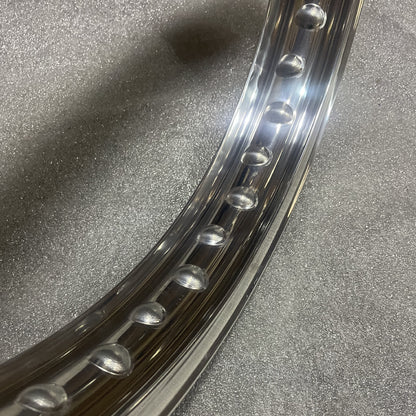 19 x 1.85 (40) Excel Valanced Rim - Honda CB550 CB750 Kawasaki Z650 KZ750 Z900 Z100 Disc Front Hub