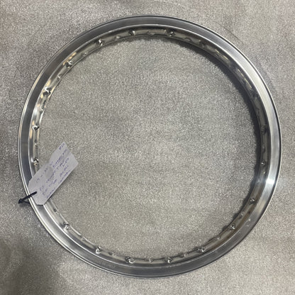 19 x 1.85 (40) Borrani Valanced Rim - Triumph T100 T110 T90 Pre 1956 7" Half Width Hub Front