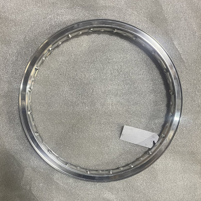 19 x 1.85 (40) Borrani Valanced Rim - BSA A10 Cast Front Hub