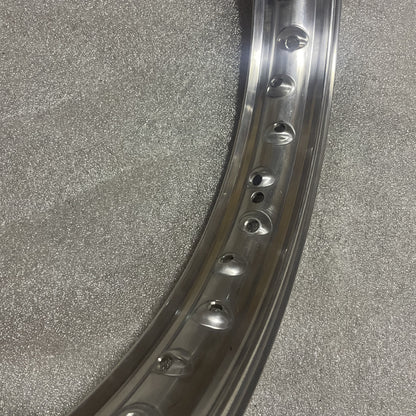 19 x 1.85 (40) Borrani Valanced Rim - BSA A10 Cast Front Hub