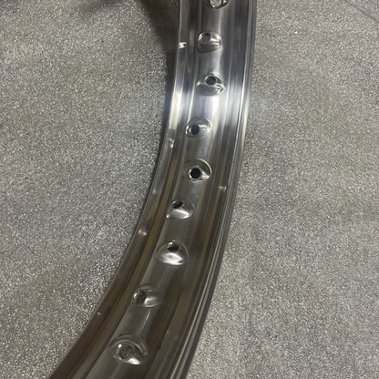 19 x 1.85 (40) Borrani Valanced Rim - BSA A10 Cast Front Hub