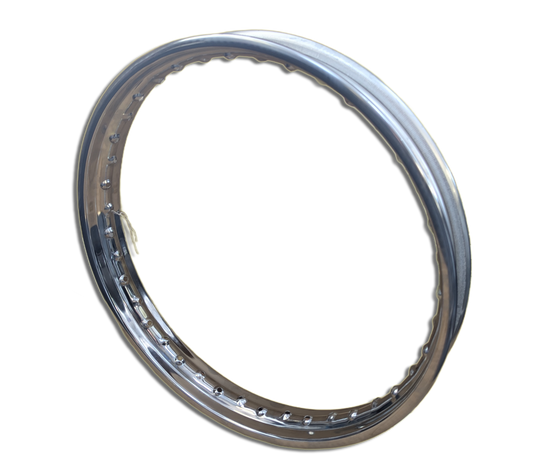 Norton ES2 Model 7 - Rear – Standard Chrome - 19"x1.85 - 40h
