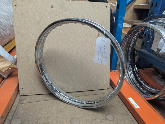 Honda CB160 /CB250 – Front - British Chrome - 18”x1.60 – 36h