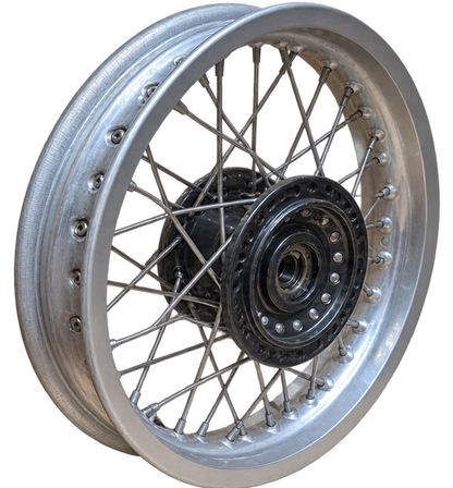 TRIUMPH - Bonneville/thruxton - 19" x 2.50 36h - Front wheel Black Hub