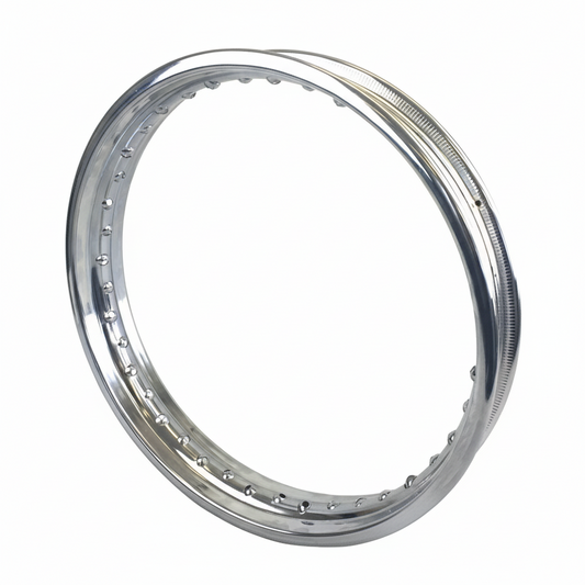Yamaha / Suzuki - Any Disc  - Front - Standard Chrome - 21“x1.6 - 36h