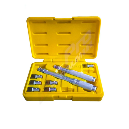 Excel Torque Wrench Set - Interchangeable Heads & Adjustable Torque Setting