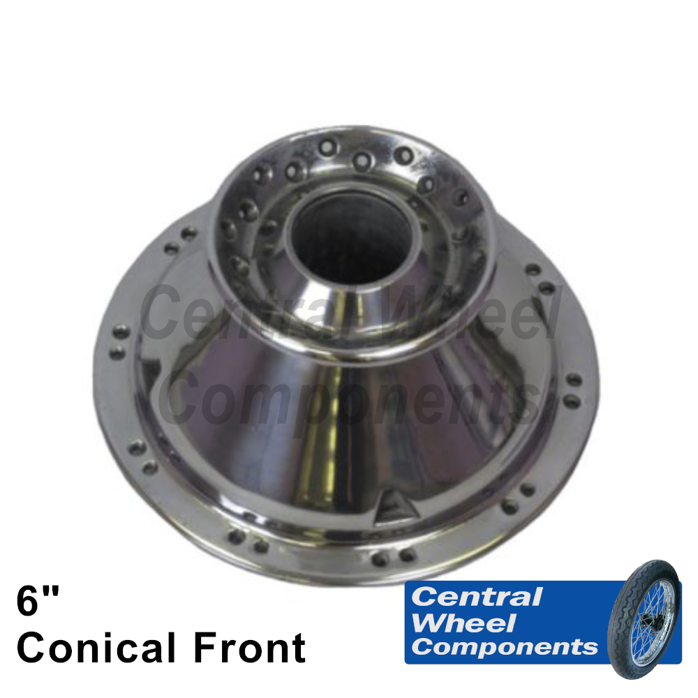 Triumph T25 - 18" Front Rims (6" Conical) - Central Wheel Components