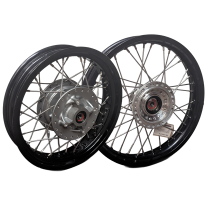 Triumph Wheel Set - 19" x 2.50 + 17" x 3.50 - Scrambler/Thruxton/Bonneville
