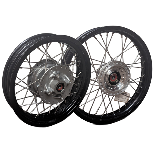 Triumph Wheel Set - 19" x 2.50 + 17" x 3.50 - Scrambler/Thruxton/Bonneville