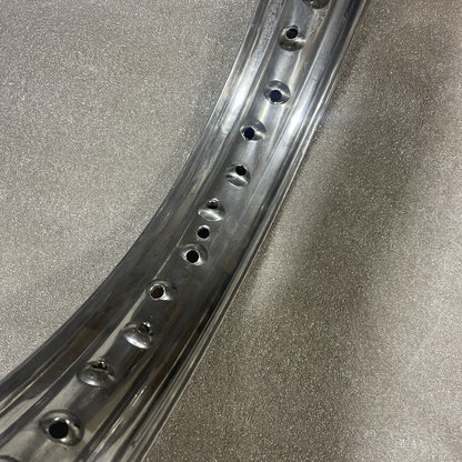 18 x 2.15 (40) Morad Valanced Rim - Honda CB500 550 750 Kawasaki Z750 Z900 Z1000 -Drum Brake Rear