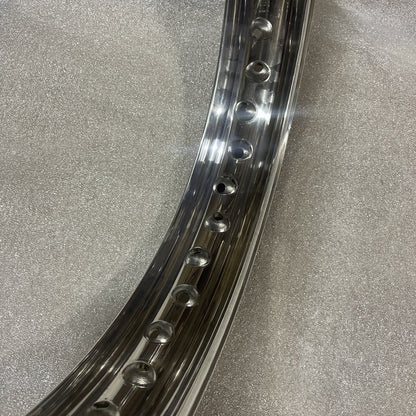18 x 2.15 Excel Valanced Rim - Moto Guzzi Front - Twin Disc Hub (40 Hole) California Models