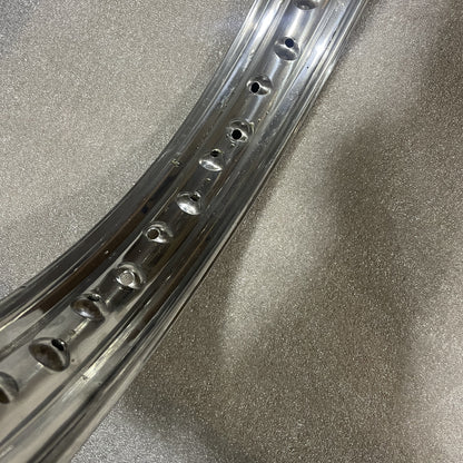 18 x 2.15 Morad Valanced Rim - Norton Commando Atlas Dominator (40 Hole) Rear Drum Or Full width