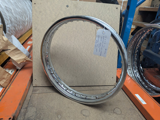Honda / Kawazaki – Rear – Standard Chrome - 18”x2.15 – 40h