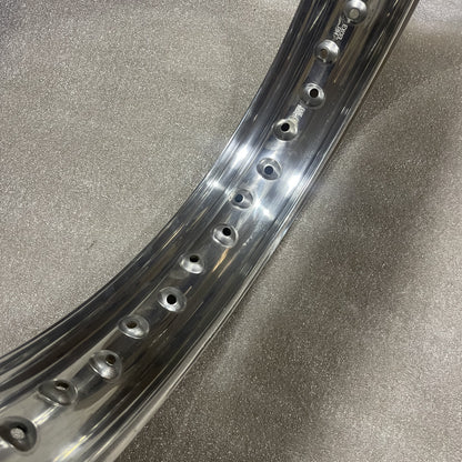 18 x 2.50 Excel Valanced Rim - BSA Goldstar A65 B33 B31 M20 - QD/Crinkle Hub Rear (40 Hole)