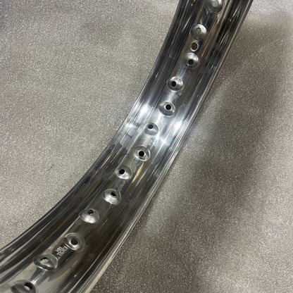 18 x 2.50 Excel Valanced Rim - BSA Goldstar A65 B33 B31 M20 - QD/Crinkle Hub Rear (40 Hole)