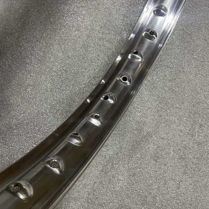 21 x 1.60 (40) Borrani Valanced Rim - Rickman 6" Drum Front