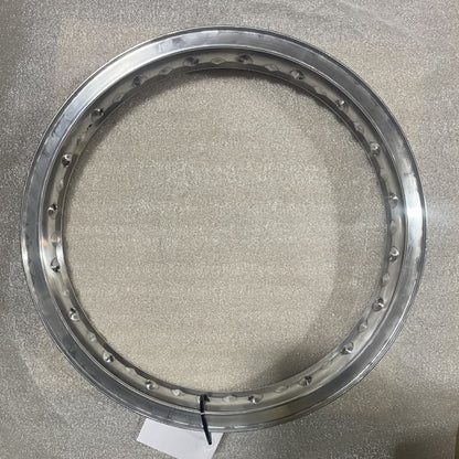 18 x 2.50 Borrani Valanced Rim - Kawasaki Z650 Yamaha W650 - Drum Rear