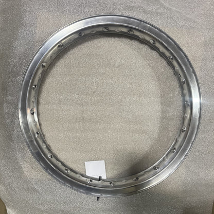 18 x 2.50 Borrani Valanced Rim - Kawasaki Z650 Yamaha W650 - Drum Rear