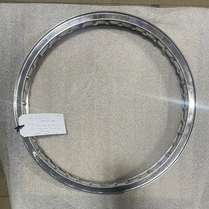 18 x 1.60 (40) Morad Valanced Rim - Royal Enfield Continental Front - 7" Drum Hub