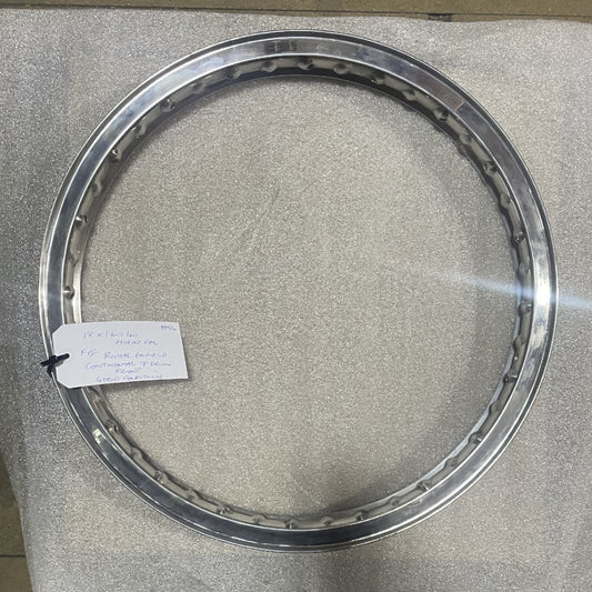 18 x 1.60 (40) Morad Valanced Rim - Royal Enfield Continental Front - 7" Drum Hub