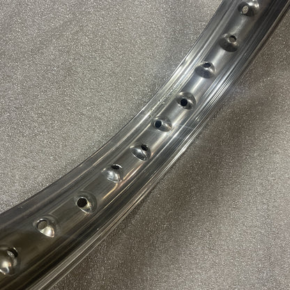 18 x 1.60 (40) Morad Valanced Rim - Royal Enfield Continental Front - 7" Drum Hub