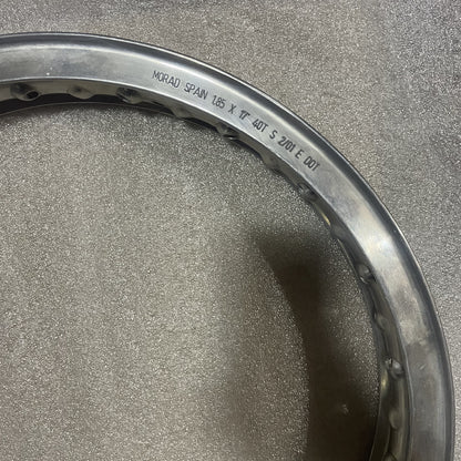 17 x 1.85 (40) Morad Valanced Rim - Royal Enfield Continental - Full Width Rear
