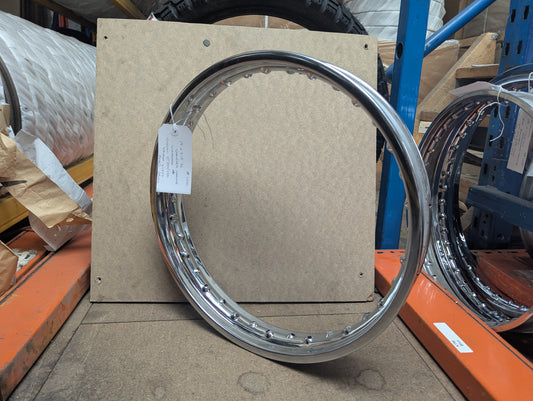 Suzuki GT750/550 Yamaha xs650 – Rear – Standard Chrome - 18”x2.15 – 36h