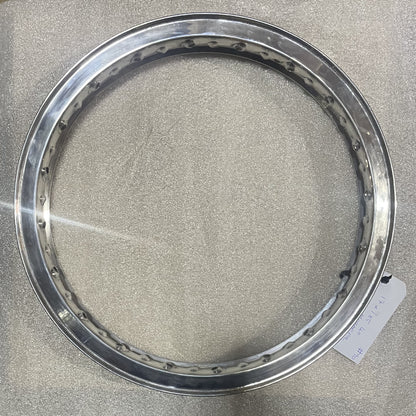 17 x 1.85 (40) Morad Valanced Rim - Triumph T90 T100 5TA 3TA - Unequal Rear Hub