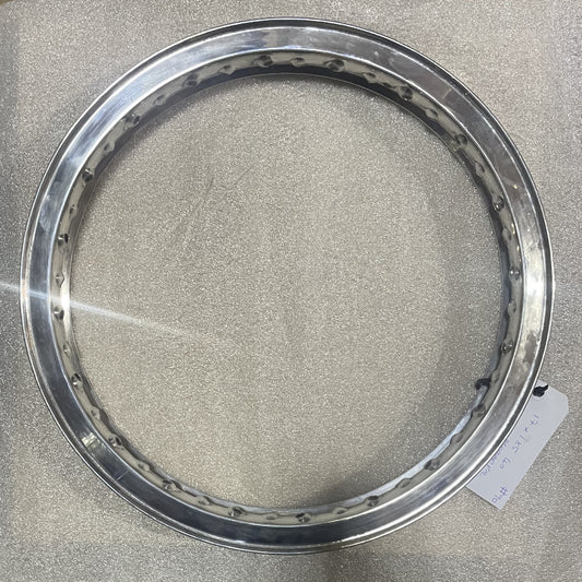 17 x 1.85 (40) Morad Valanced Rim - Triumph T90 T100 5TA 3TA - Unequal Rear Hub