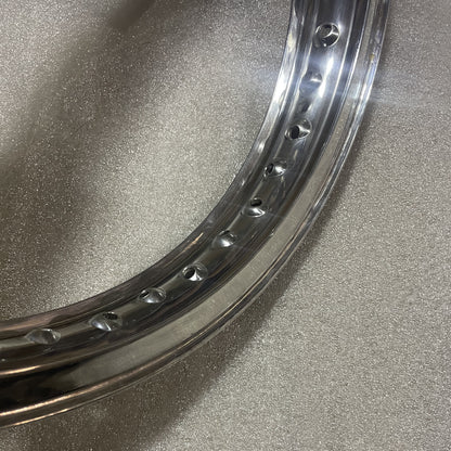 17 x 1.85 (40) Morad Valanced Rim - Triumph T90 T100 5TA 3TA - Unequal Rear Hub