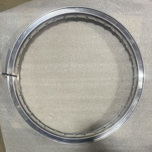 19 x 2.15 (36) Borrani Valanced Rim - Yamaha XT500 XT600 Rear - Drum/Disc Hub