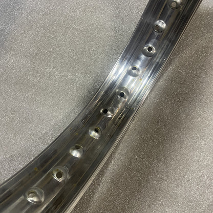 19 x 2.15 Excel Valanced Rim - Matchless / Francis Barnet - AMC Tin Hubs Rear